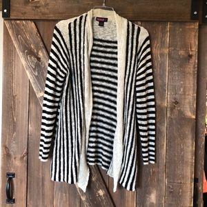 Black and white sweater